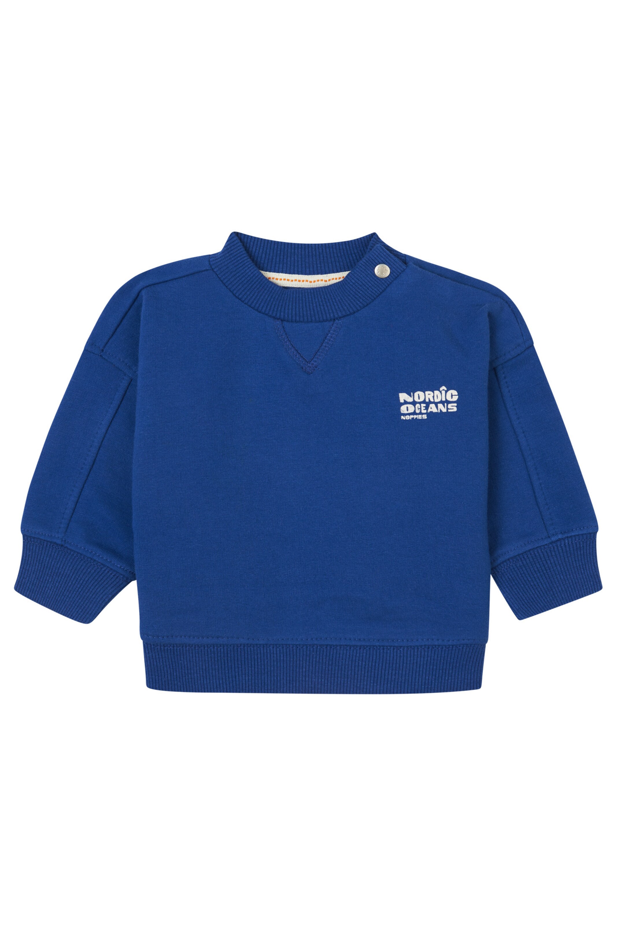 Noppies Sweatshirt 'Gava' in Blue: front