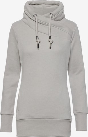 Ragwear Sweatshirt 'Neska' in Grey: front