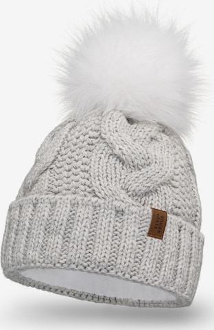 Vivisence Mütze '7014' in Beige: Vorderseite