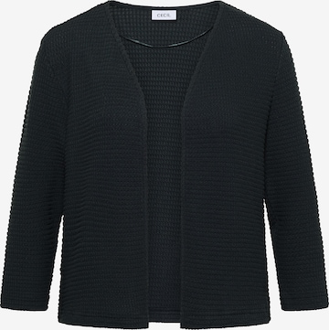Cardigan CECIL en noir : devant