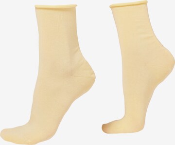 CALZEDONIA Socken in Gelb: predná strana