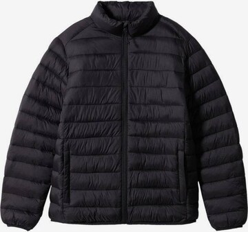 MANGO TEEN Between-Season Jacket in Black: front