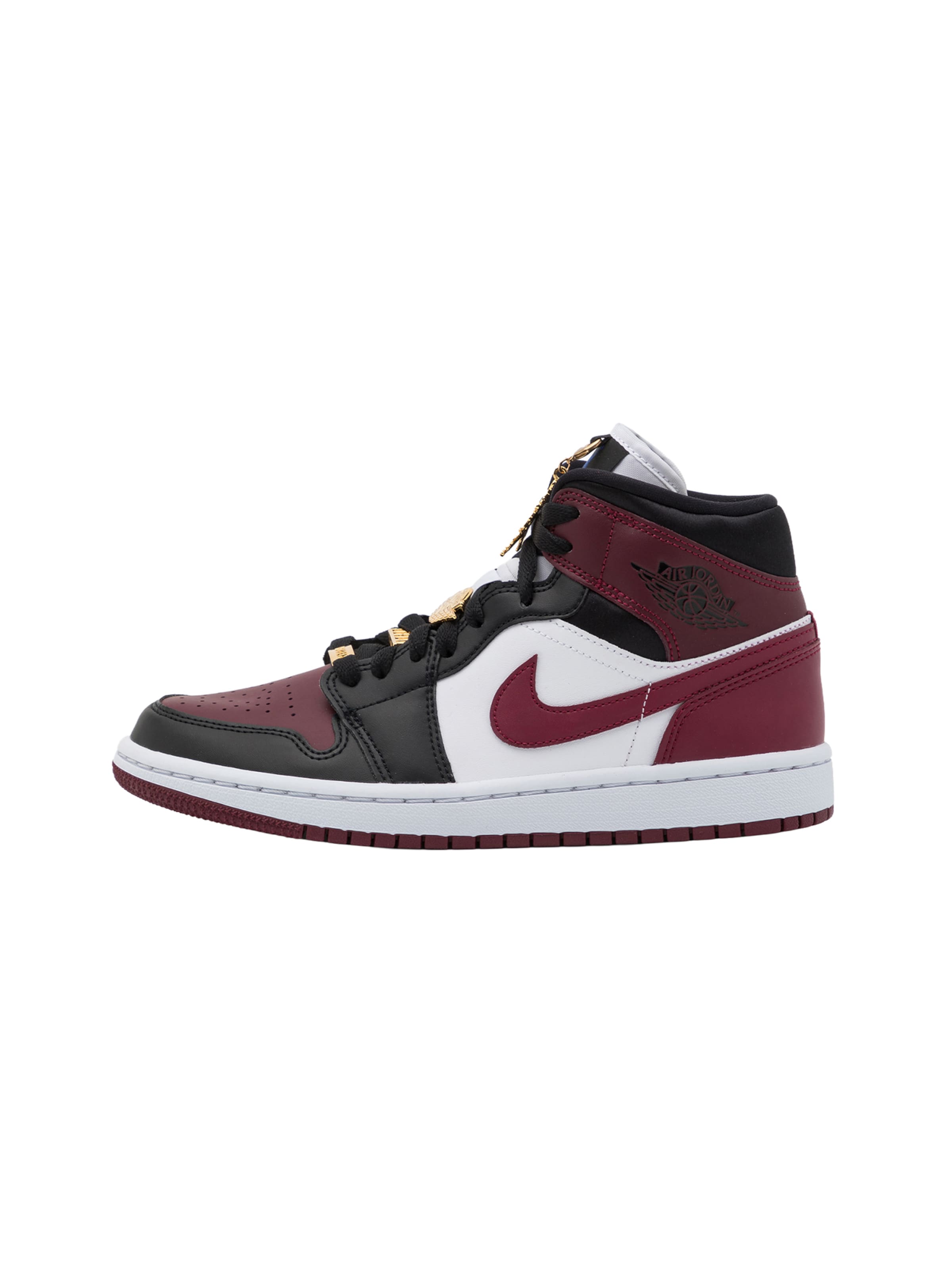 Jordan - Sapatilhas altas 'Air Jordan 1' em preto: frente