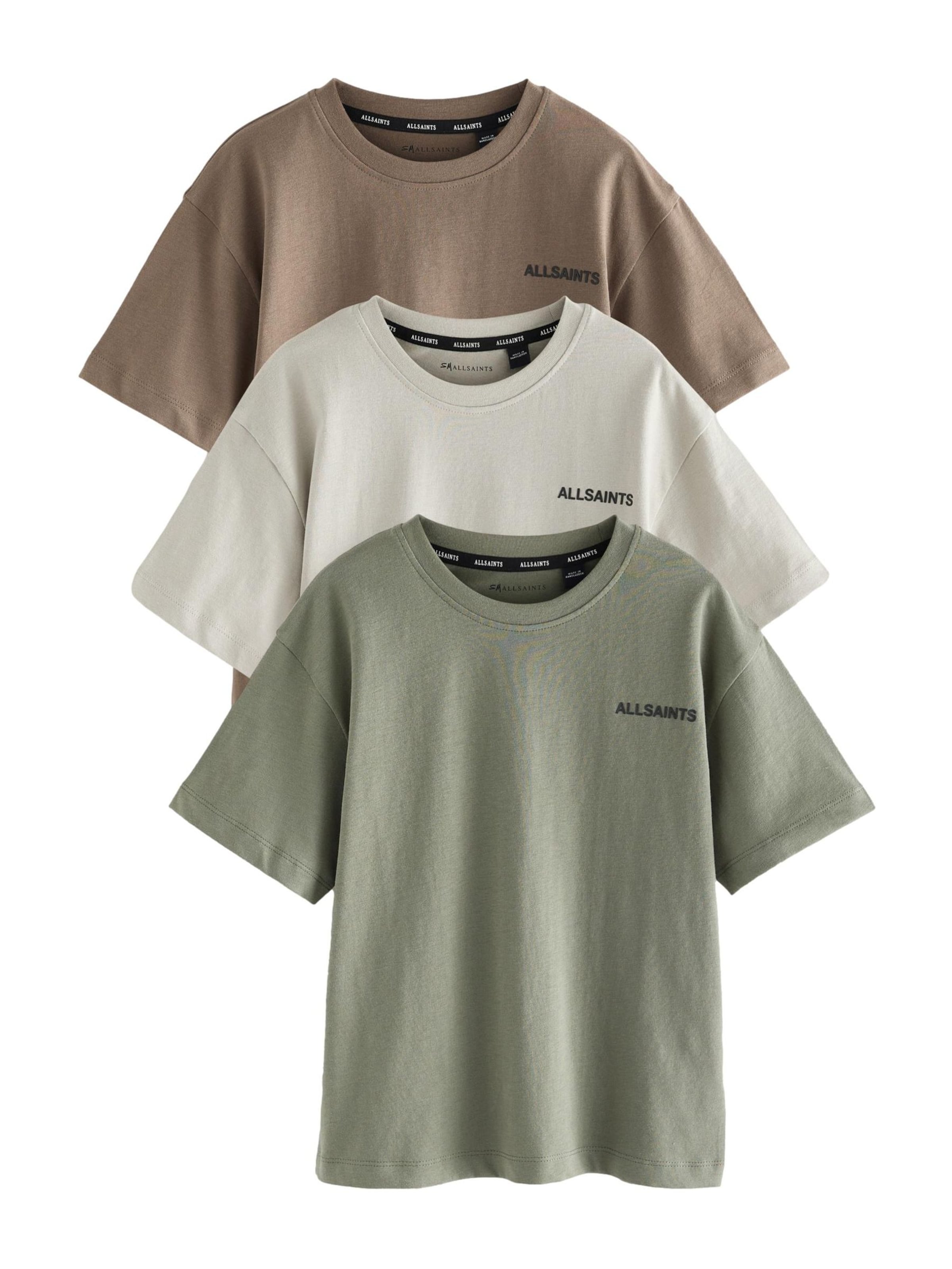 Maglietta di smALLSAINTS in beige: frontale