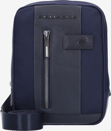 Piquadro Crossbody Bag in Blue: front