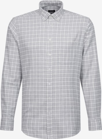SEIDENSTICKER Regular fit Button Up Shirt ' Schwarze Rose ' in Grey: front
