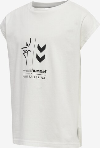 T-Shirt Hummel en blanc