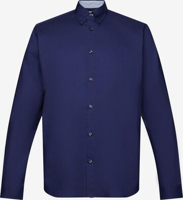 ESPRIT Regular fit Button Up Shirt in Blue: front