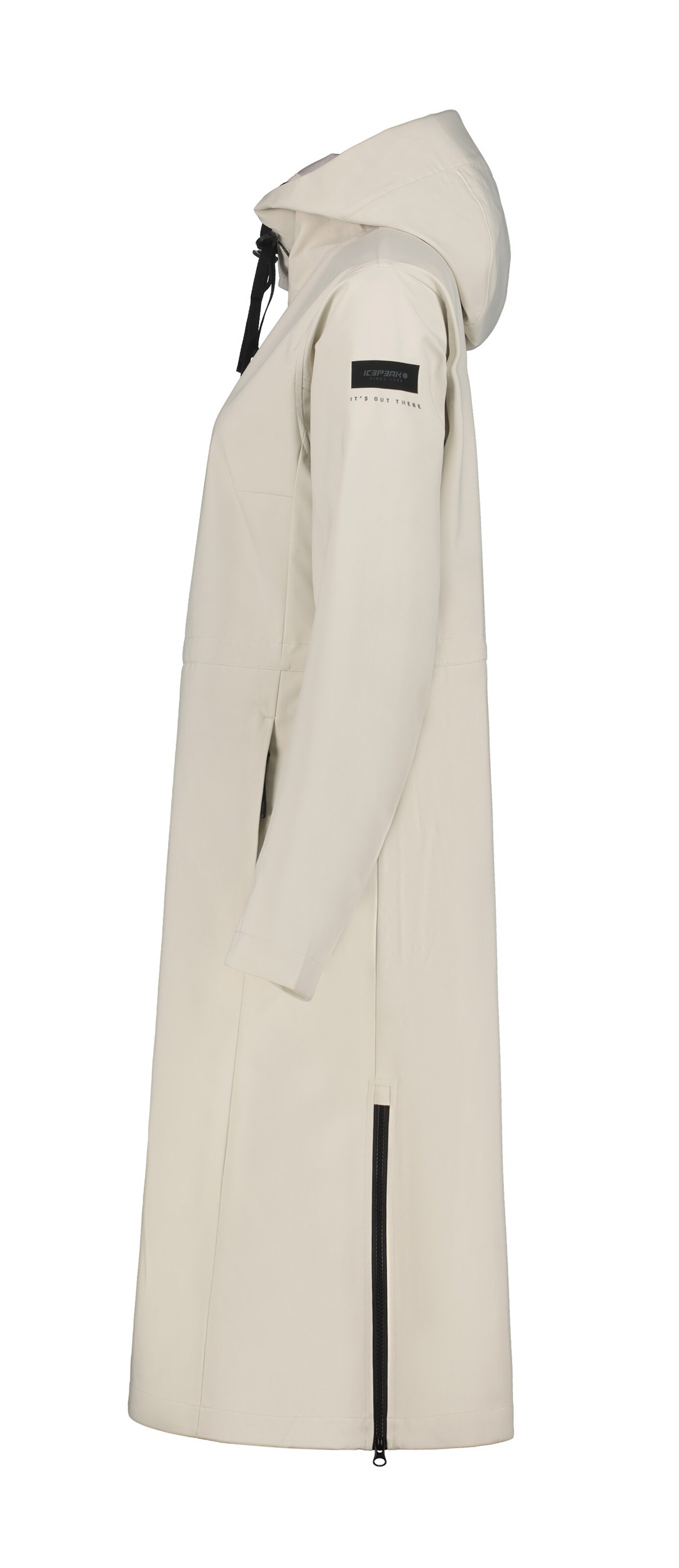 ICEPEAK Outdoormantel 'Ackerly' in Grau