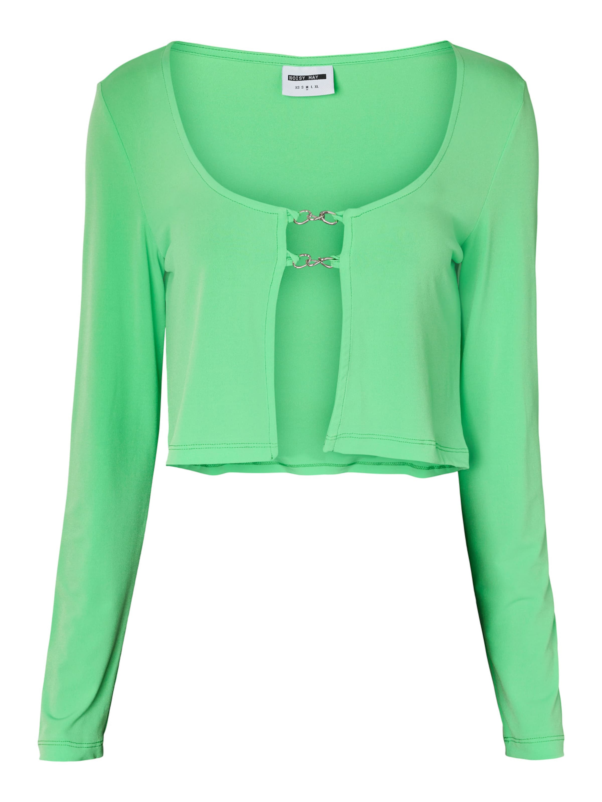 Noisy may Koszulka 'BELLA' w kolorze zielony: przód