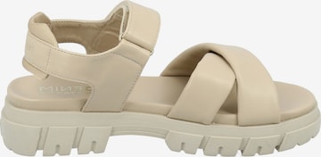 TOM TAILOR Sandals in Beige