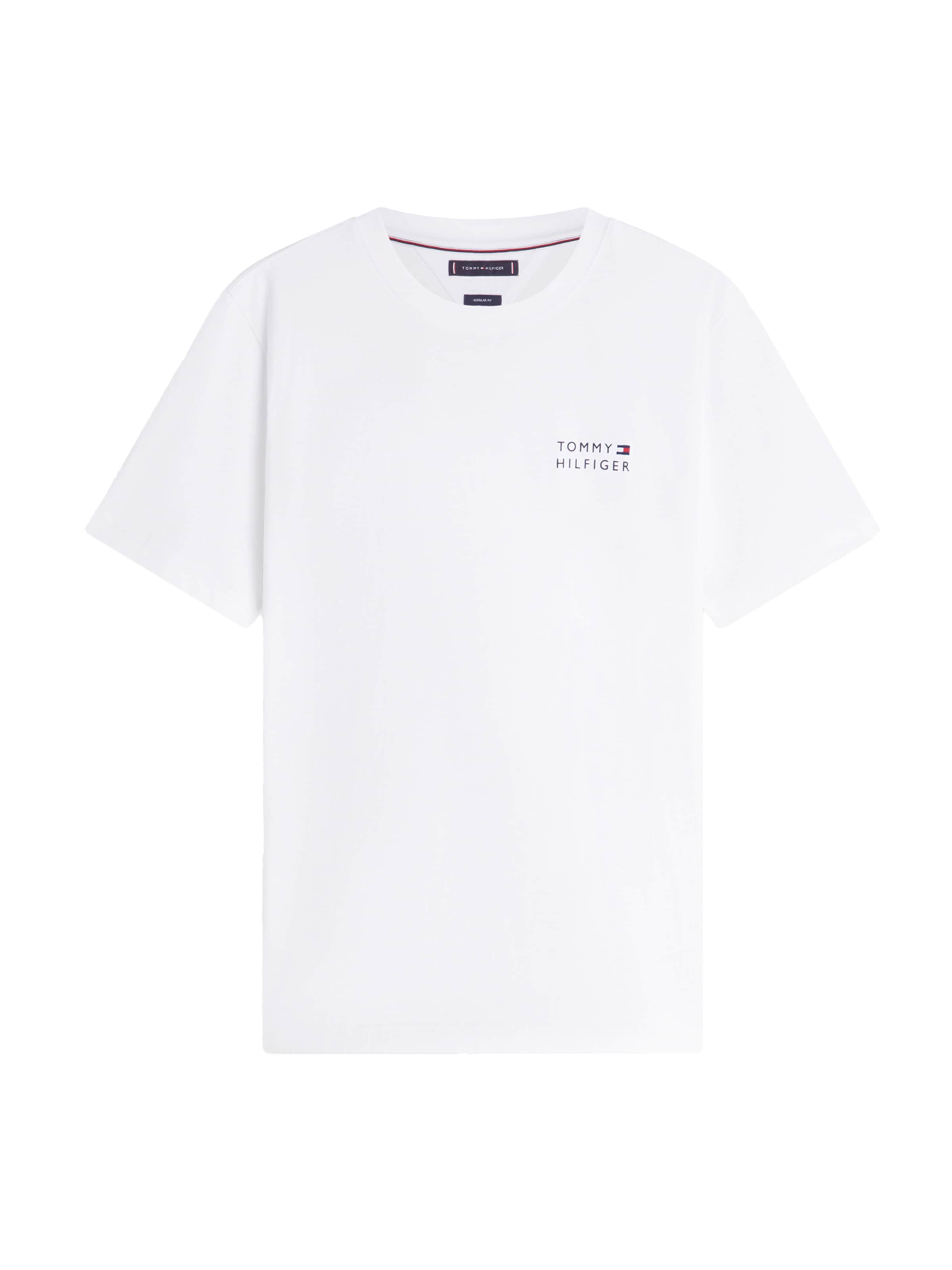 TOMMY HILFIGER Футболка 'BRAND LOVE' в Белый: спереди