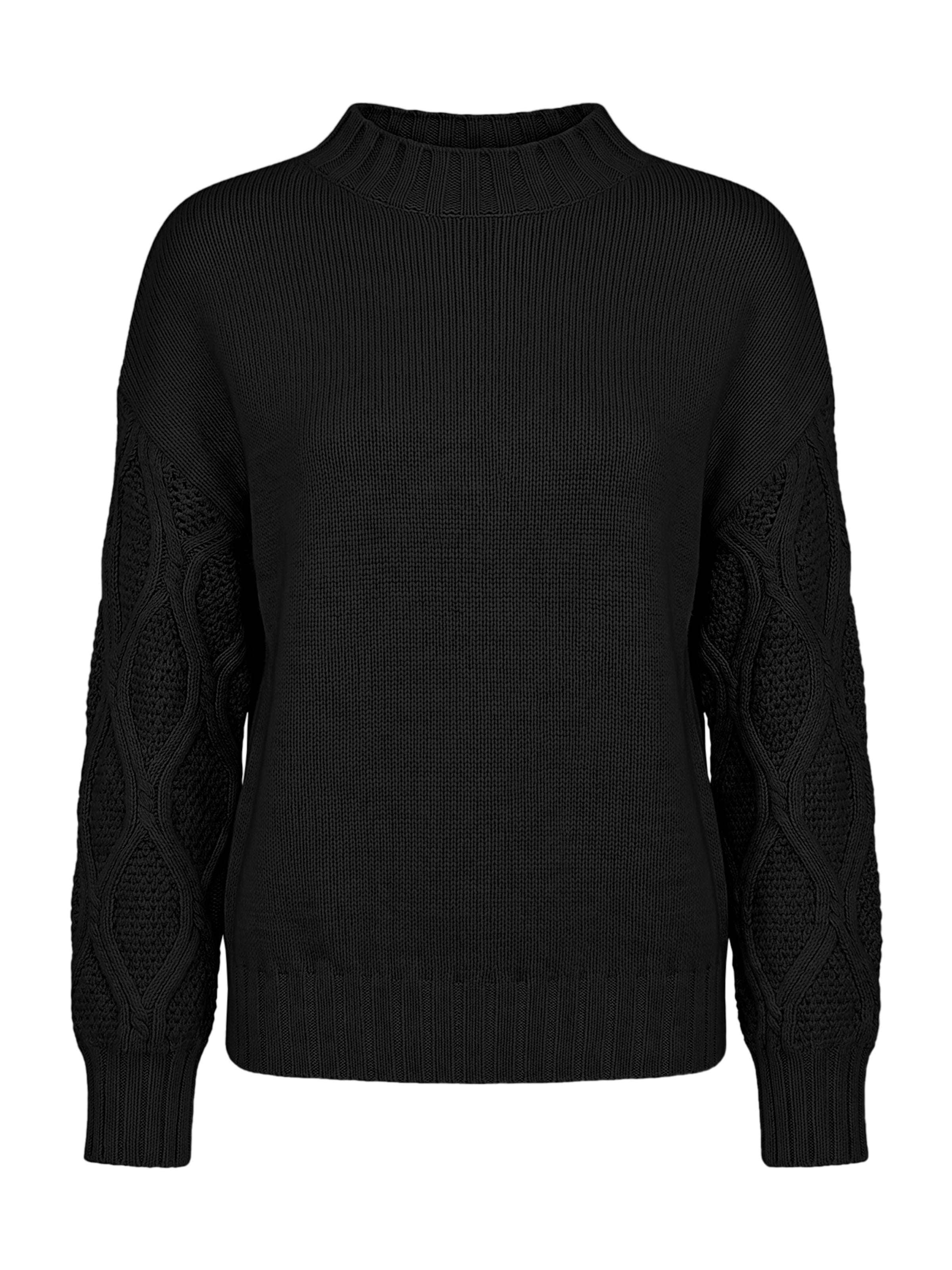 Pull-over Imily Bela en noir : devant