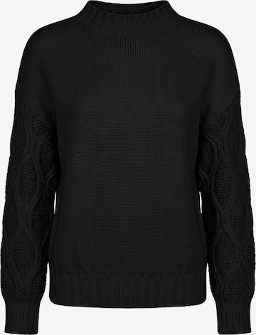 Pull-over Imily Bela en noir : devant
