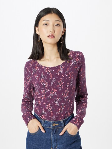 T-shirt 'LUNNGO' Ragwear en violet : devant