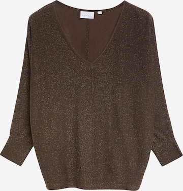 COMMA Trui in Bruin: voorkant