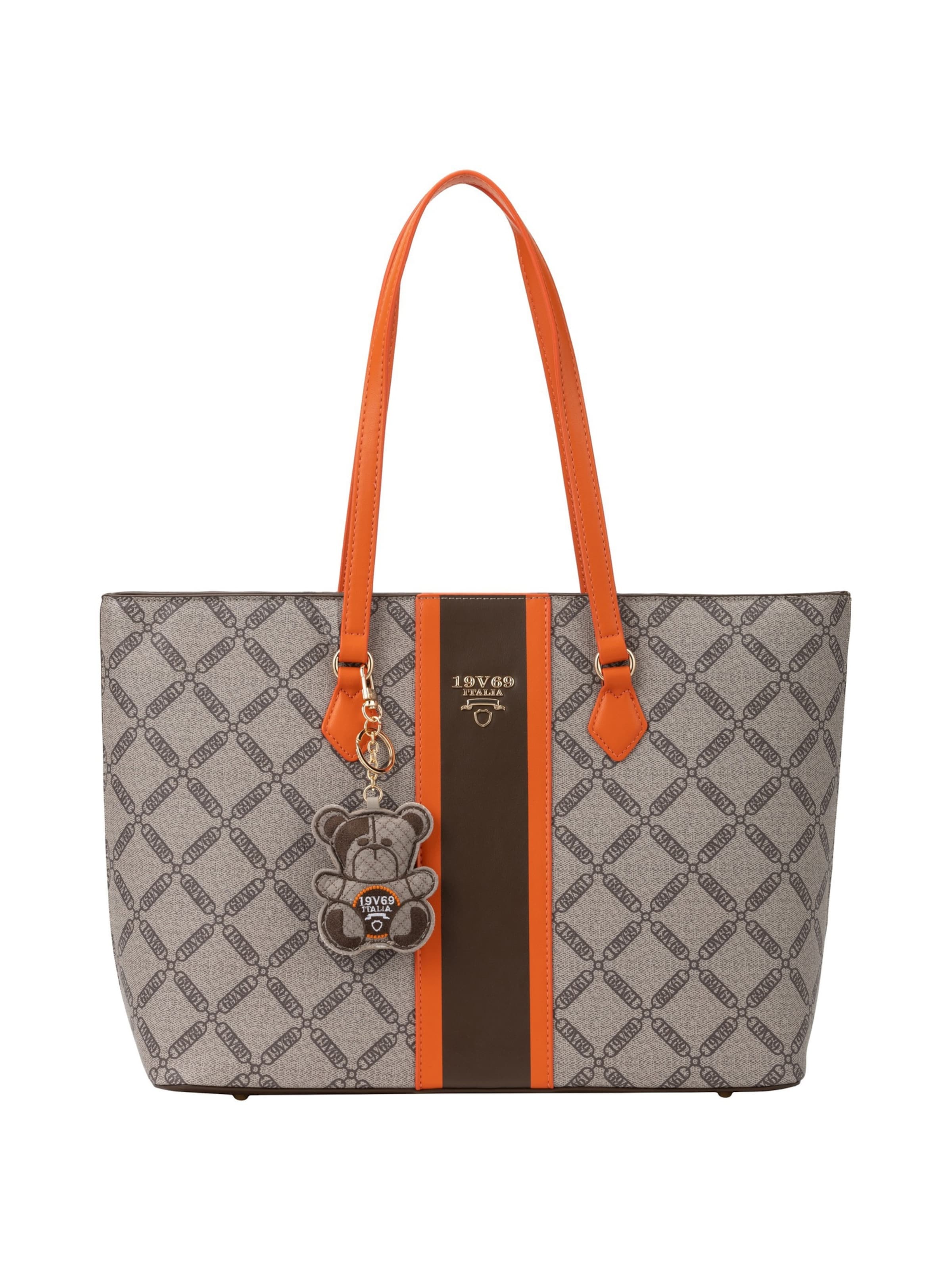 Shopper &#x27;Rialta&#x27; di 19V69 ITALIA in beige: frontale