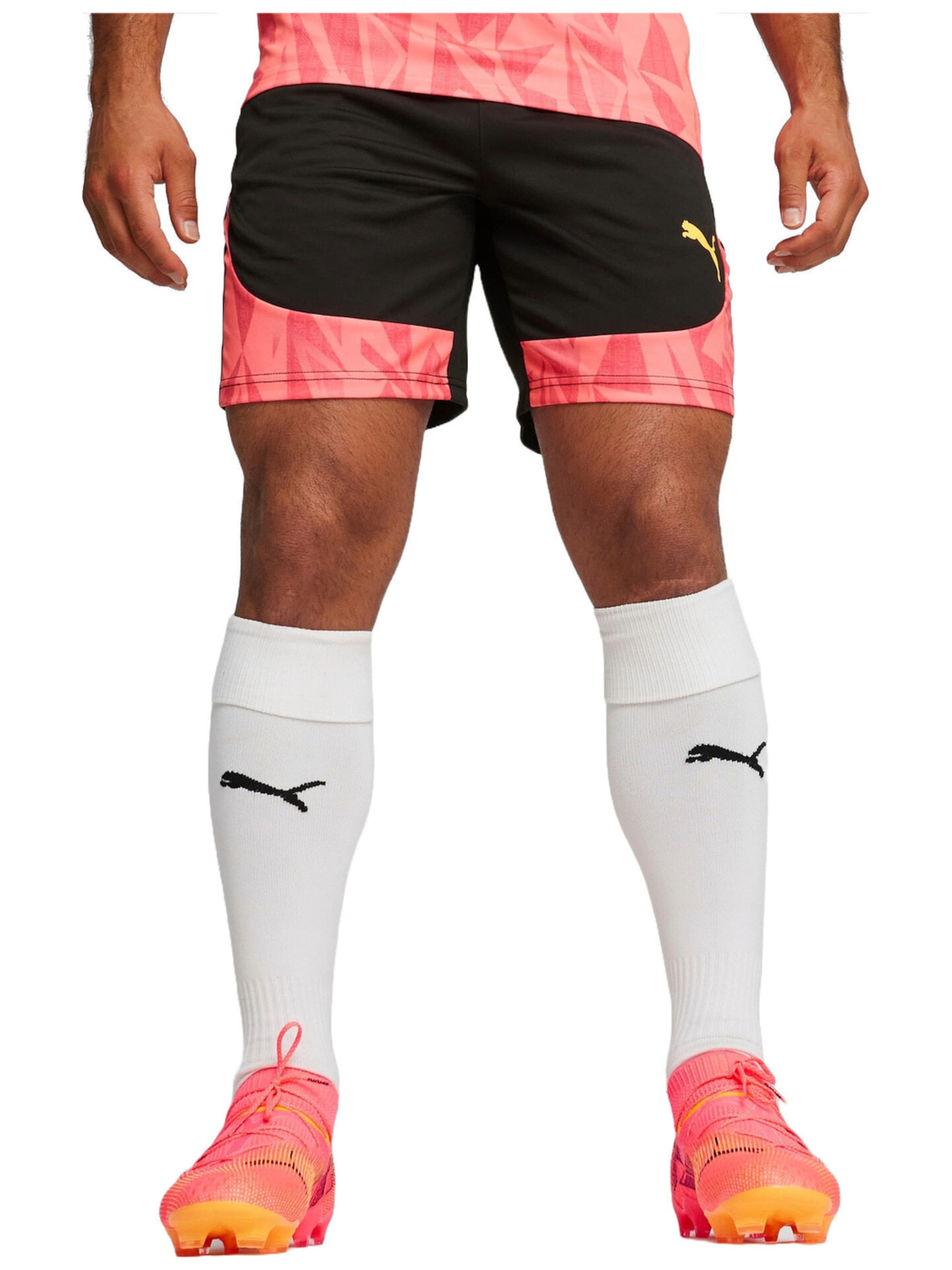 PUMA - regular Pantalón deportivo 'Puma Individualfinal Ff. Shorts' en negro: frente