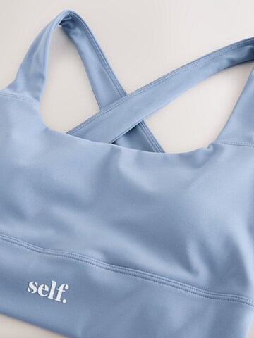 Bustier Soutien-gorge de sport self. en bleu