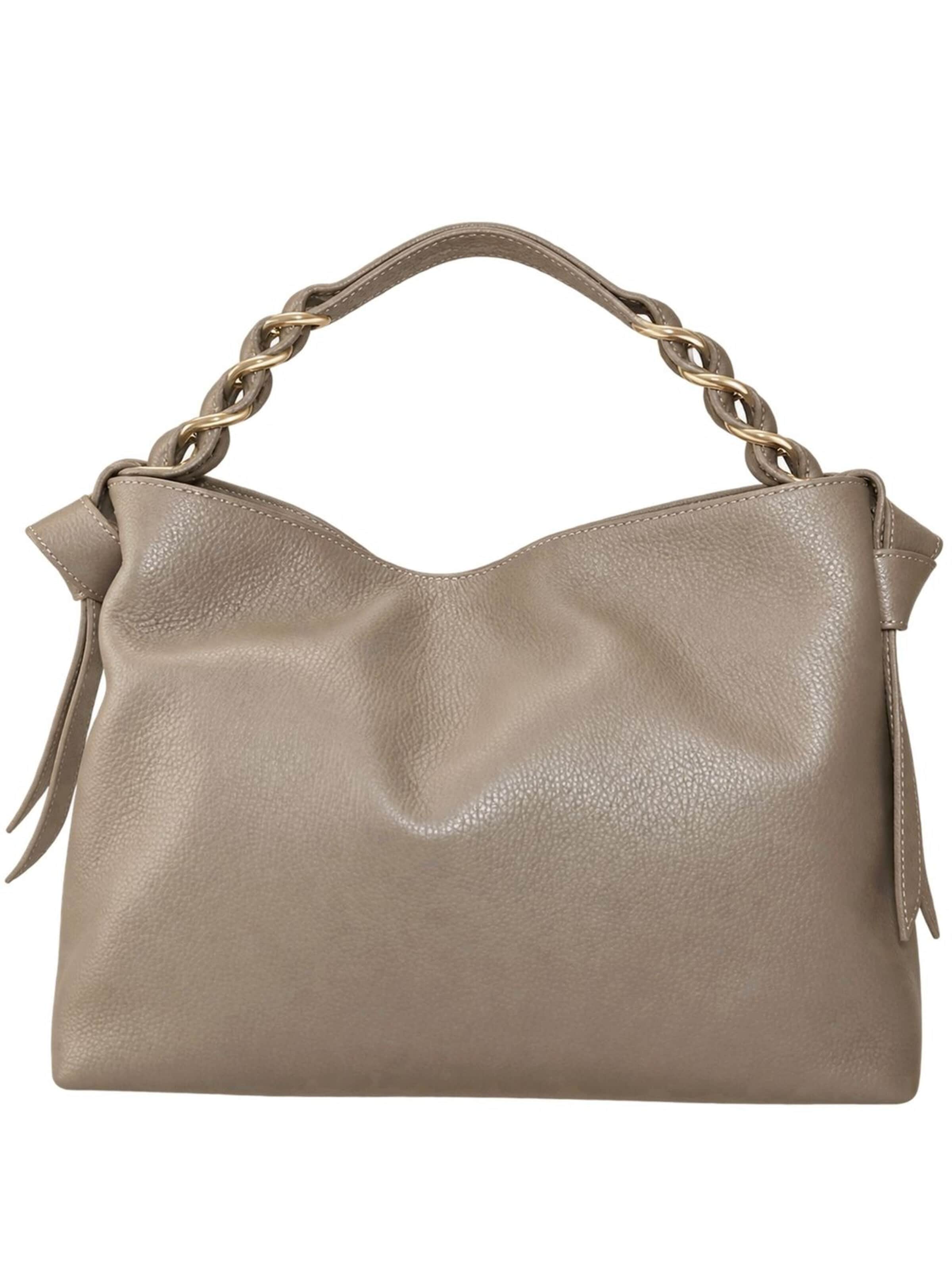 Sac bandoulière Florence en beige : devant