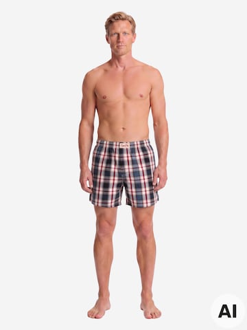 Boxers ' Mix Karos ' Sugar Pine en bleu