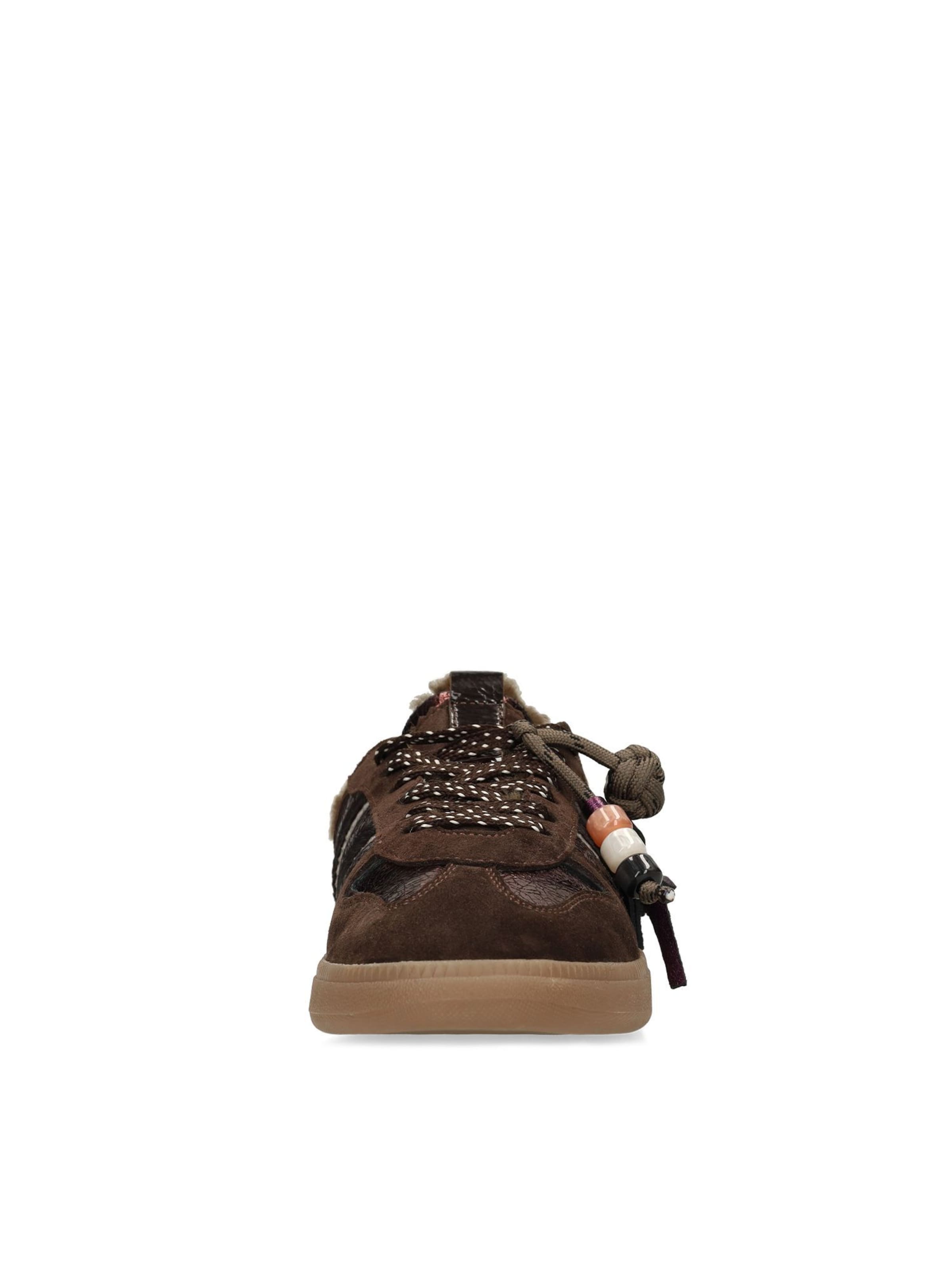 MANFIELD Sneaker in Braun