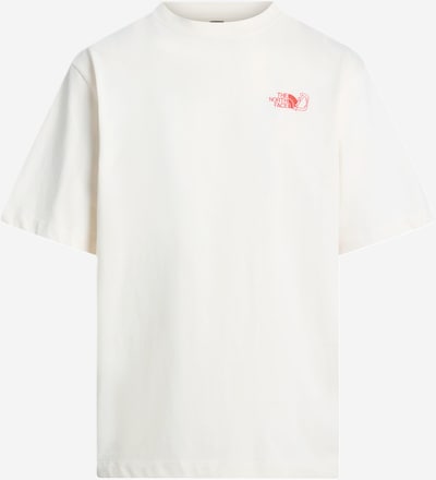 THE NORTH FACE Majica v velikosti L | rdeča / bela barva, Prikaz izdelka