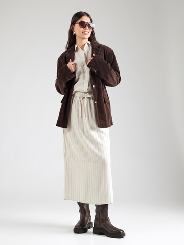 PIECES Nederdel 'PCPIA' i beige