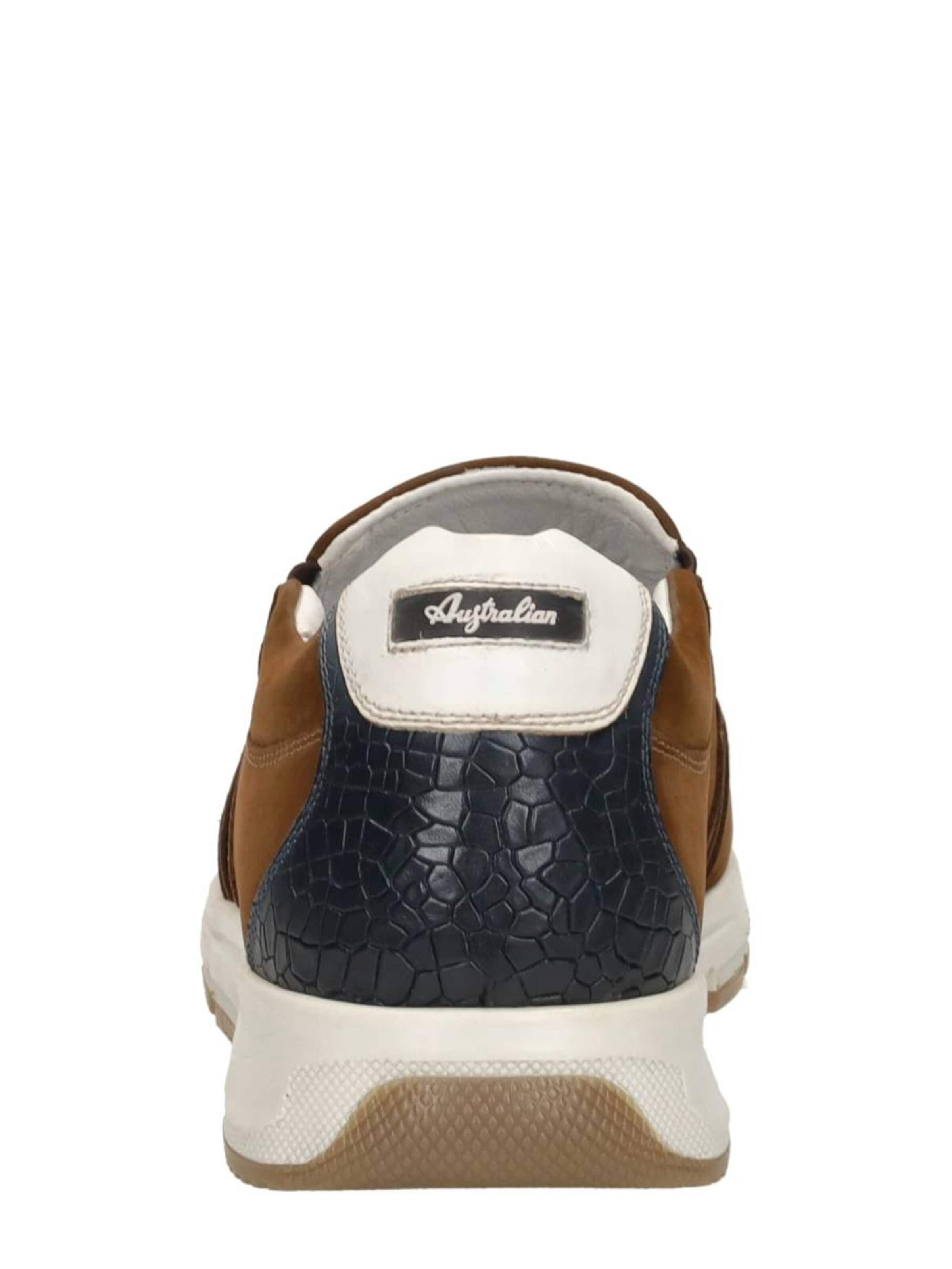 Australian Slip-ons 'Eagle' in Brown