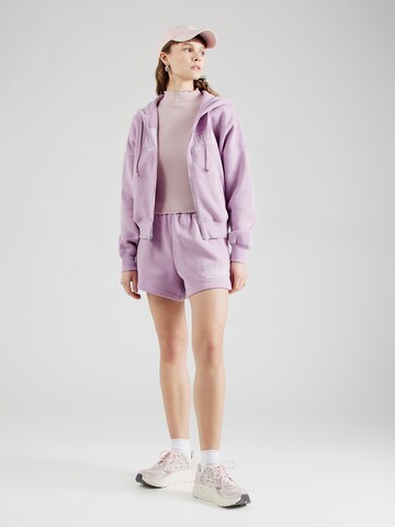 Regular Pantalon Abercrombie & Fitch en violet