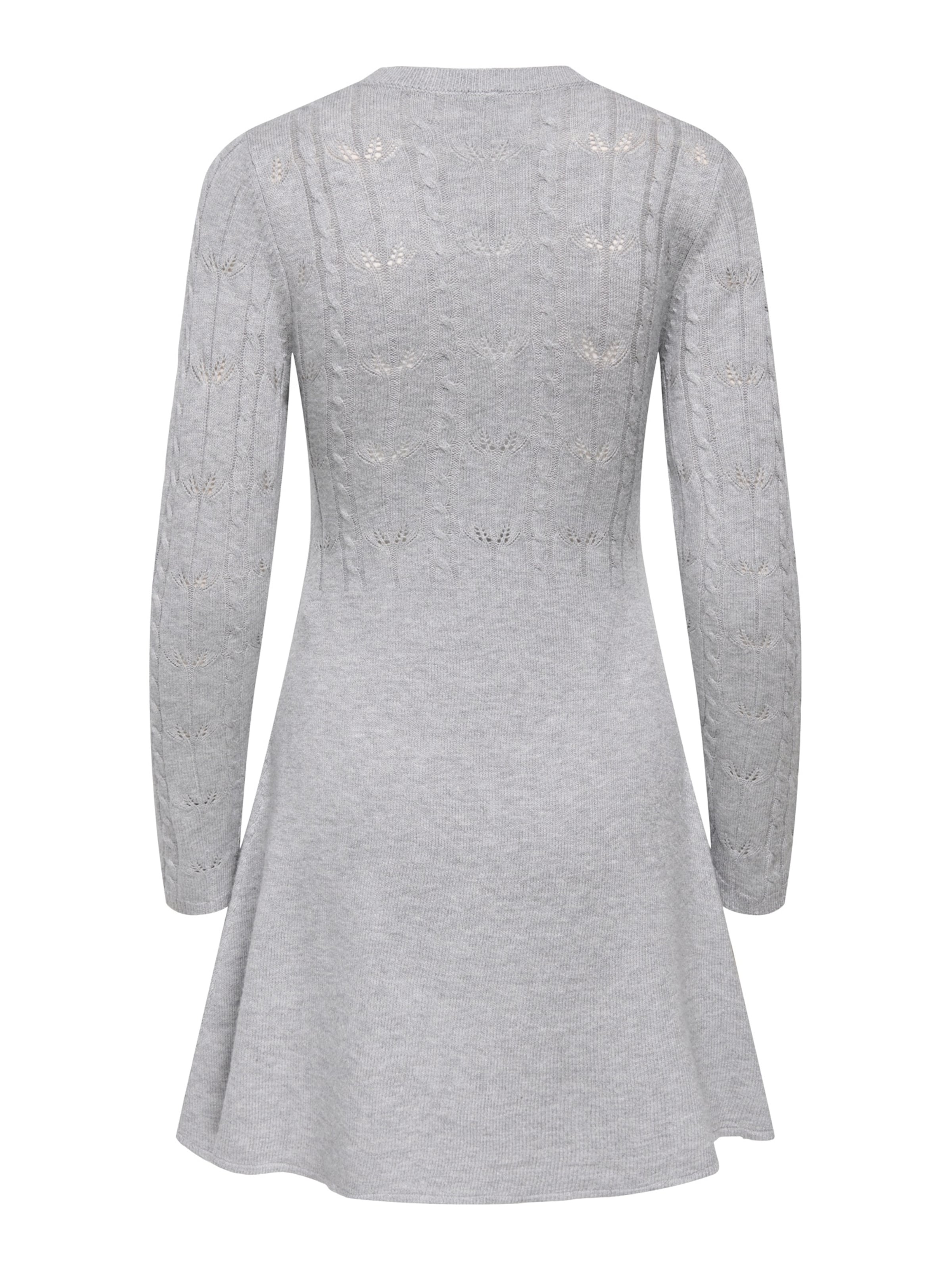 Robes en maille 'ONLKATIA' ONLY en gris