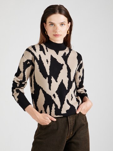 VERO MODA Sweater 'VMGOLD' in Black: front