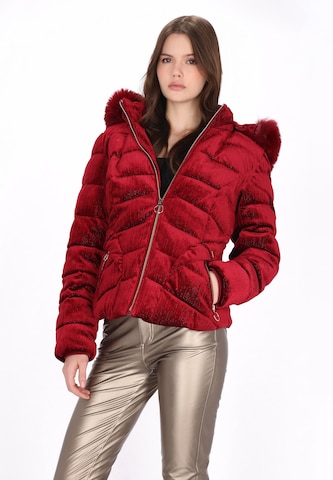 Veste d’hiver myMo at night en rouge : devant