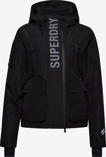 Superdry Veste de sport 'Ultimate Rescue' en gris / noir, Vue avec produit