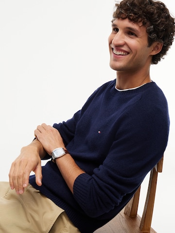 TOMMY HILFIGER Pullover in Blau