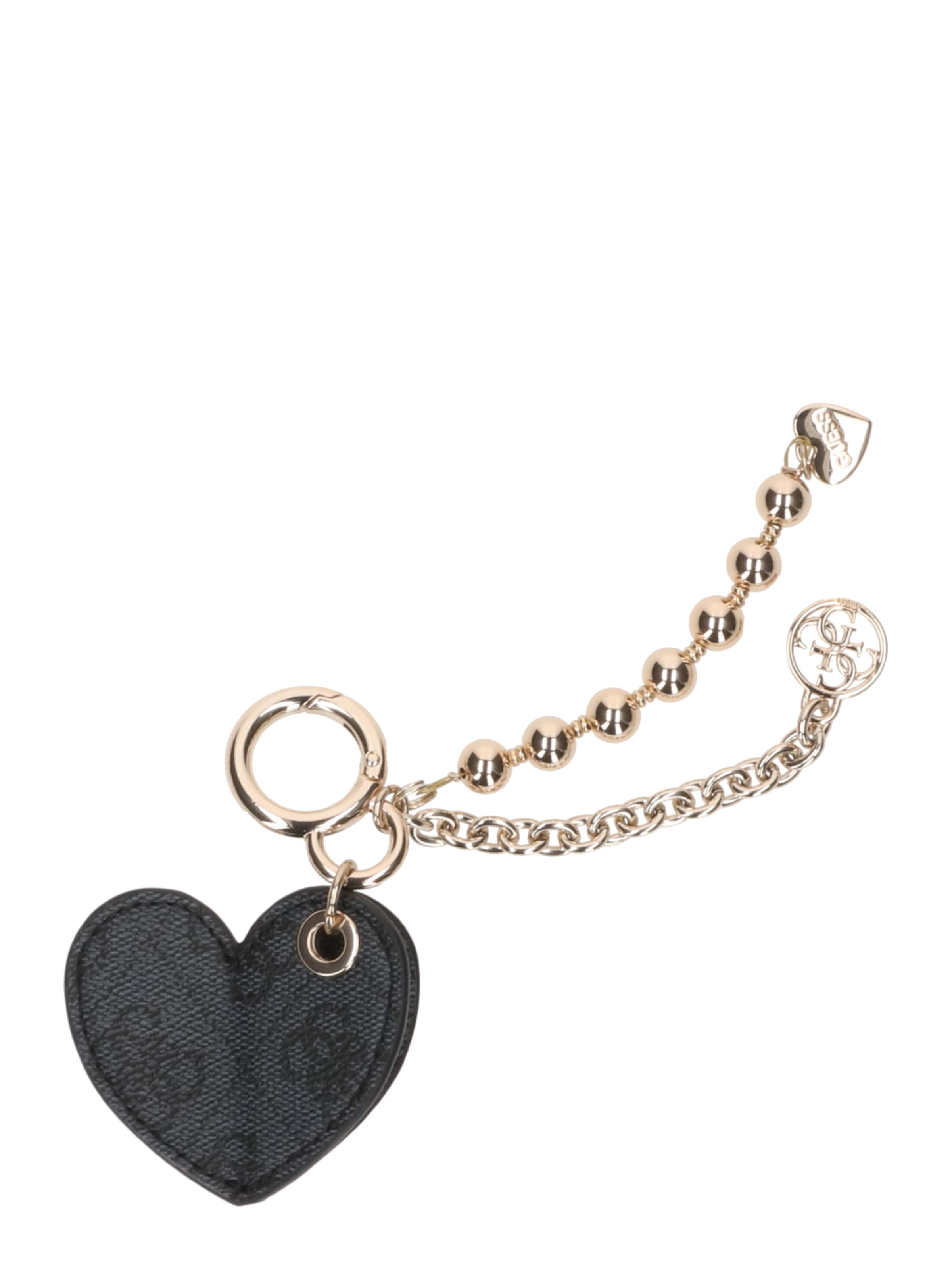 GUESS Key ring 'BRENTON' in Black: front