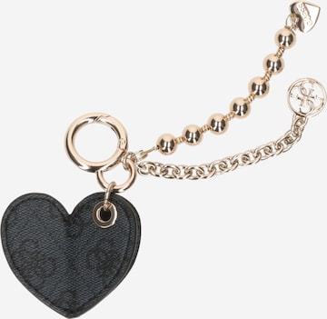 GUESS Key ring 'BRENTON' in Black: front