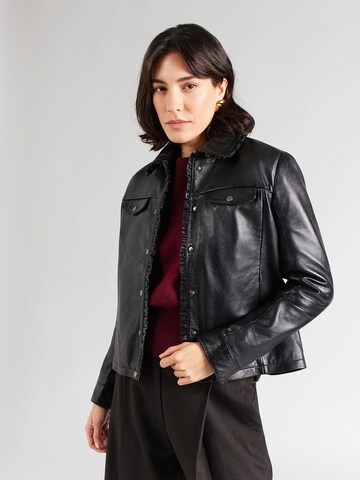 Mauritius - Casaco meia-estação 'Limma' em preto: frente