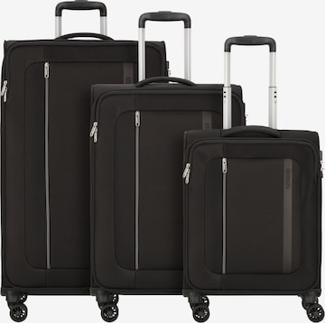 American Tourister Kofferset in Schwarz: Vorderseite