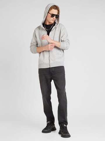 HOLLISTER - Sudadera con cremallera en gris