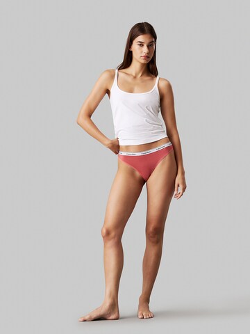 Slip Calvin Klein Underwear en rouge