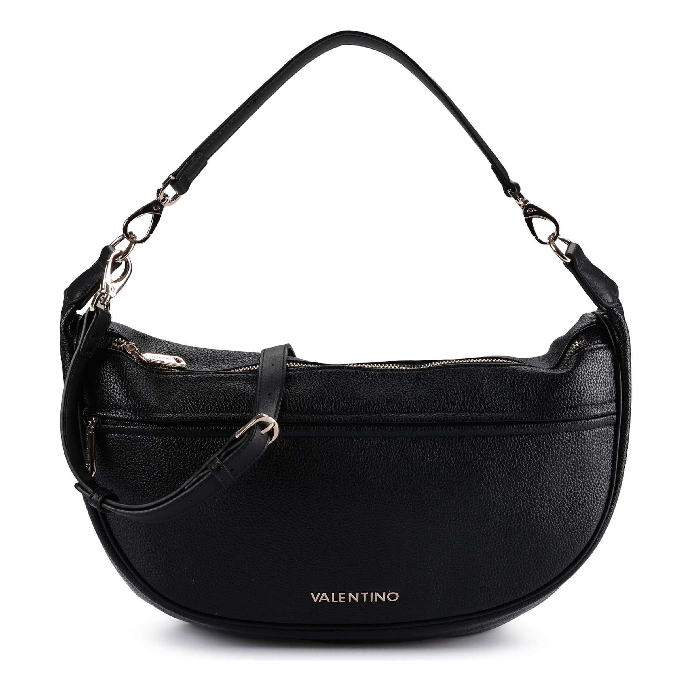 VALENTINO Schoudertas 'Daphne Re' in Zwart: voorkant