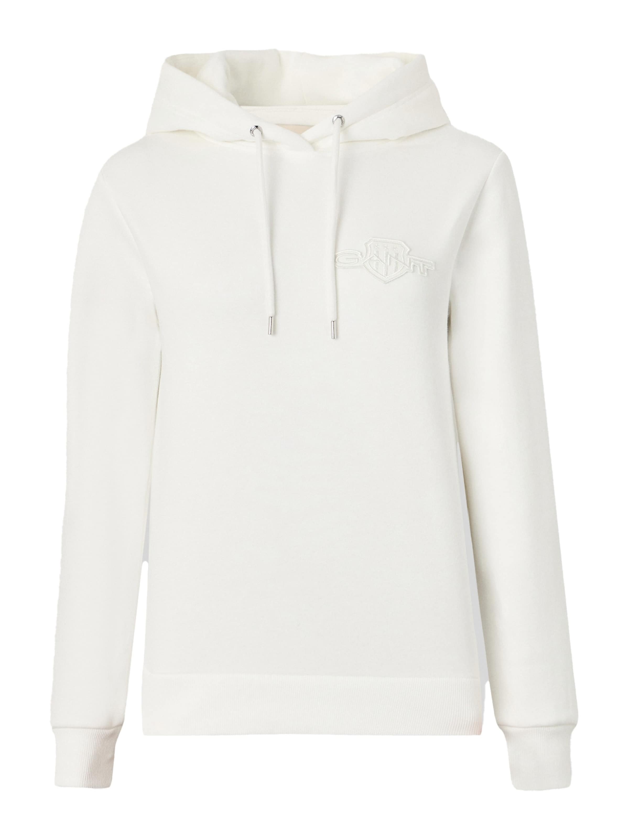 GANT Sweatshirt in White: front
