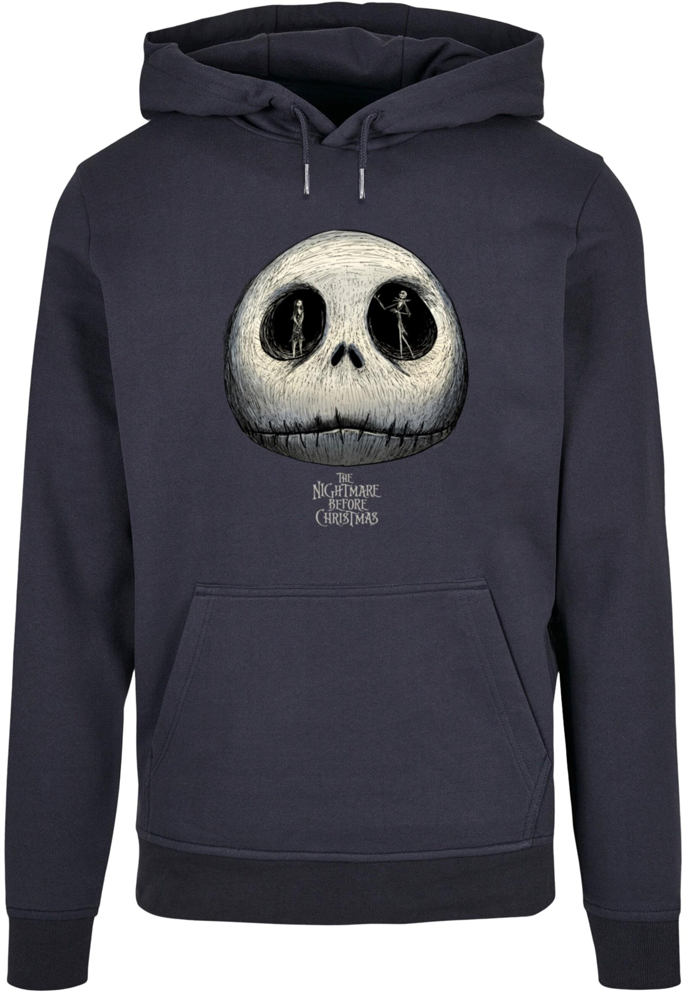 ABSOLUTE CULT Sweatshirt 'The Nightmare Before Christmas' in Blue: front