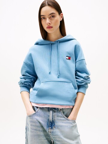 Tommy Jeans Sweatshirt in Blauw: voorkant
