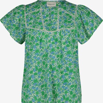 Fabienne Chapot Blouse in Groen: voorkant