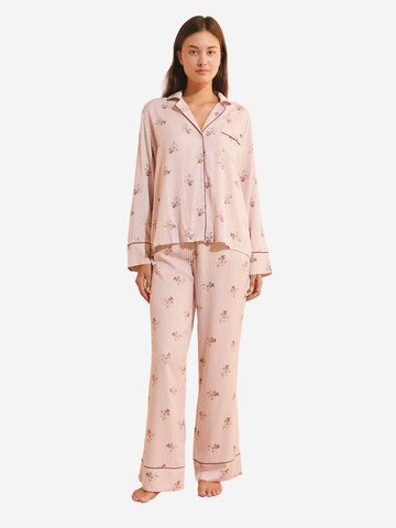 Camicia da notte 'Ceresia' di ETAM in beige