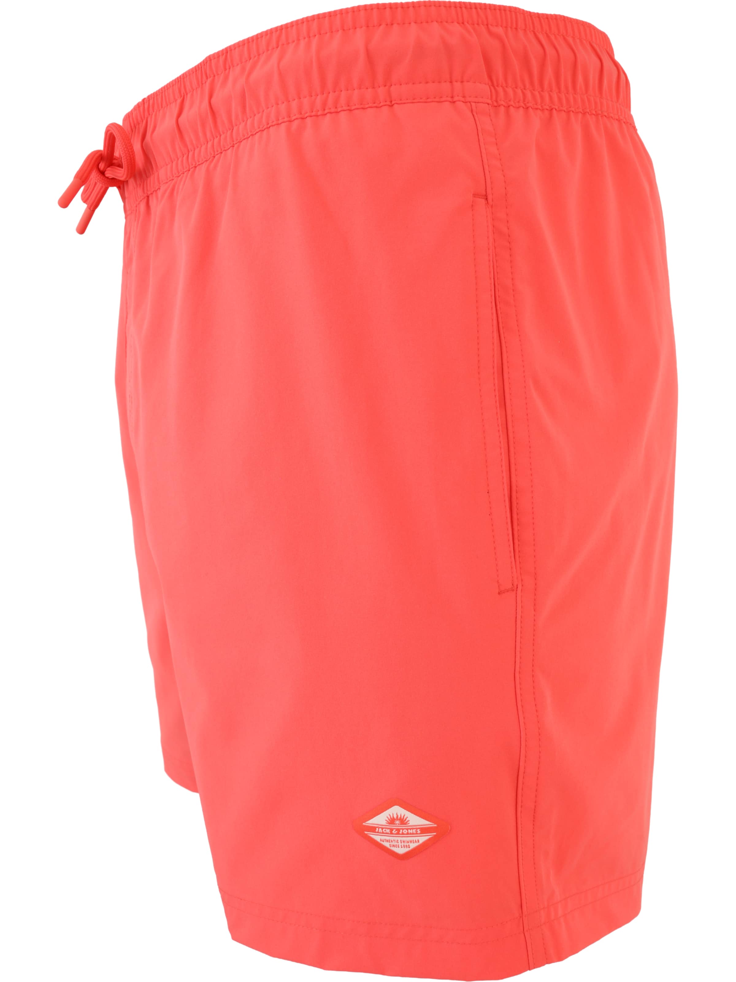 Shorts de bain 'JPSTMAUI TROPIC' JACK & JONES en orange