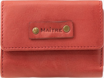 Maître Wallet 'Steinbach' in Red: front