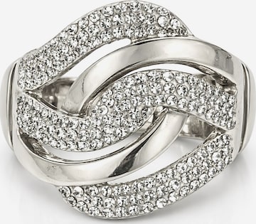 COLLEZIONE ALESSANDRO Ring 'Paris' in Silber: Vorderseite